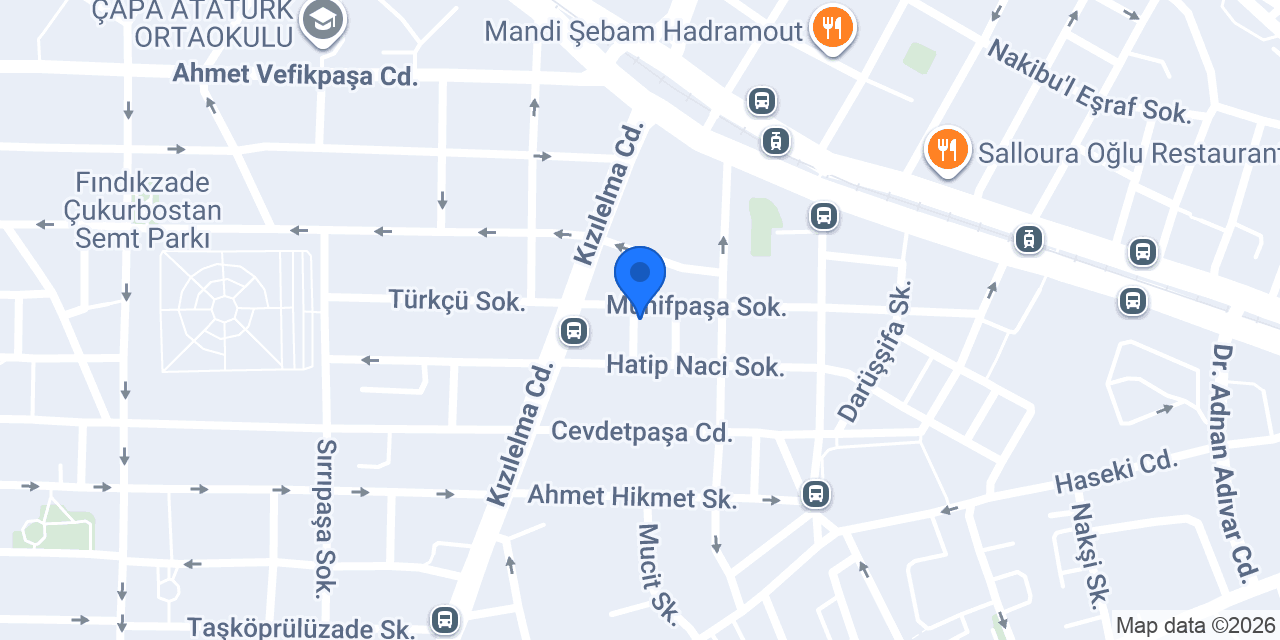 İkon hair studio konumu