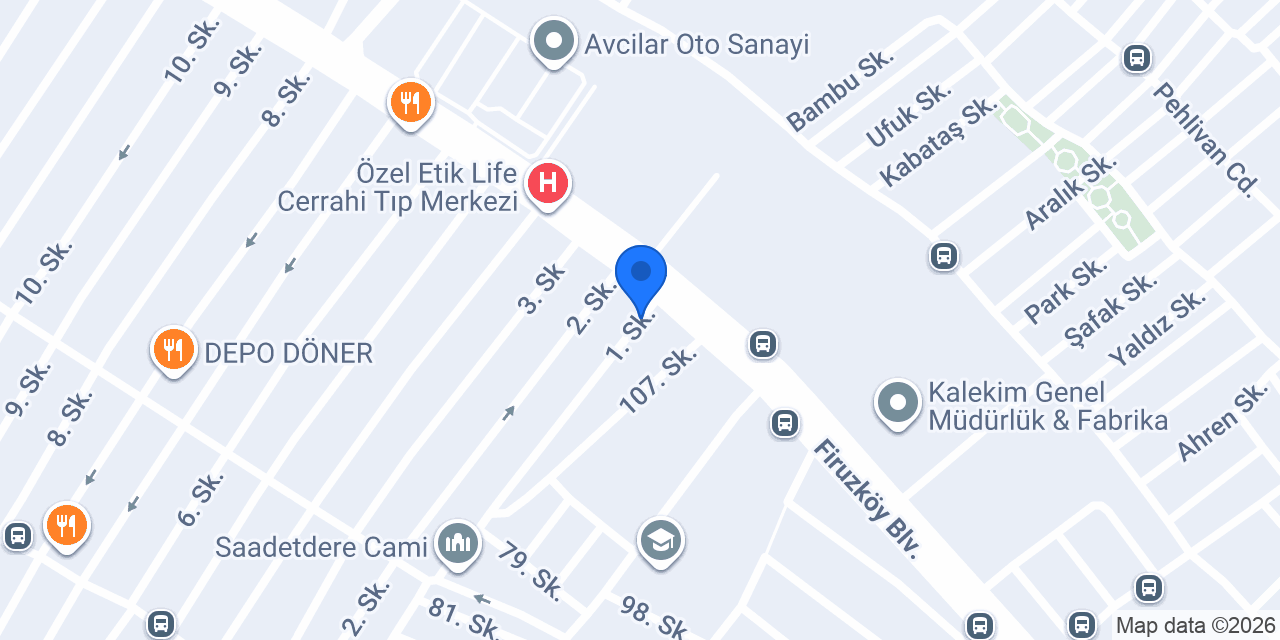 DURAK OTO LASTİK konumu