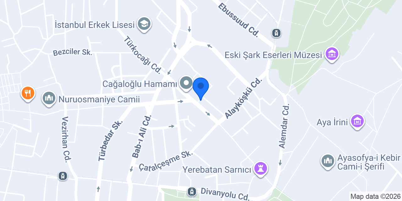 Sultanahmet Laundry Çamaşırhane konumu
