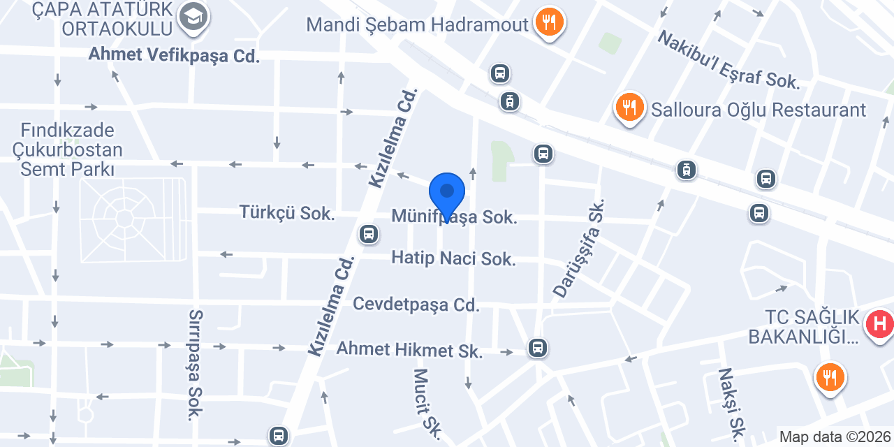 Sirkeci Dekarasyon konumu