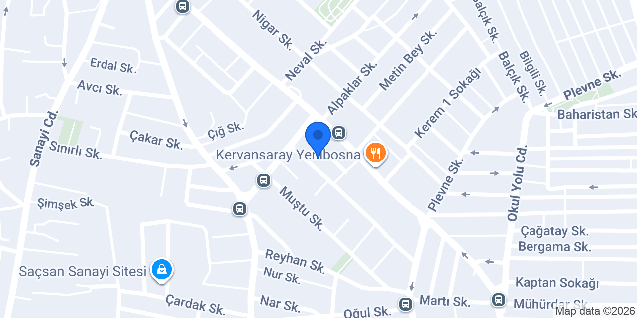 Beste Nakış konumu
