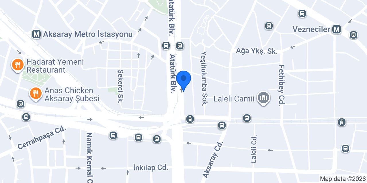 The Best Hotel İstanbul konumu