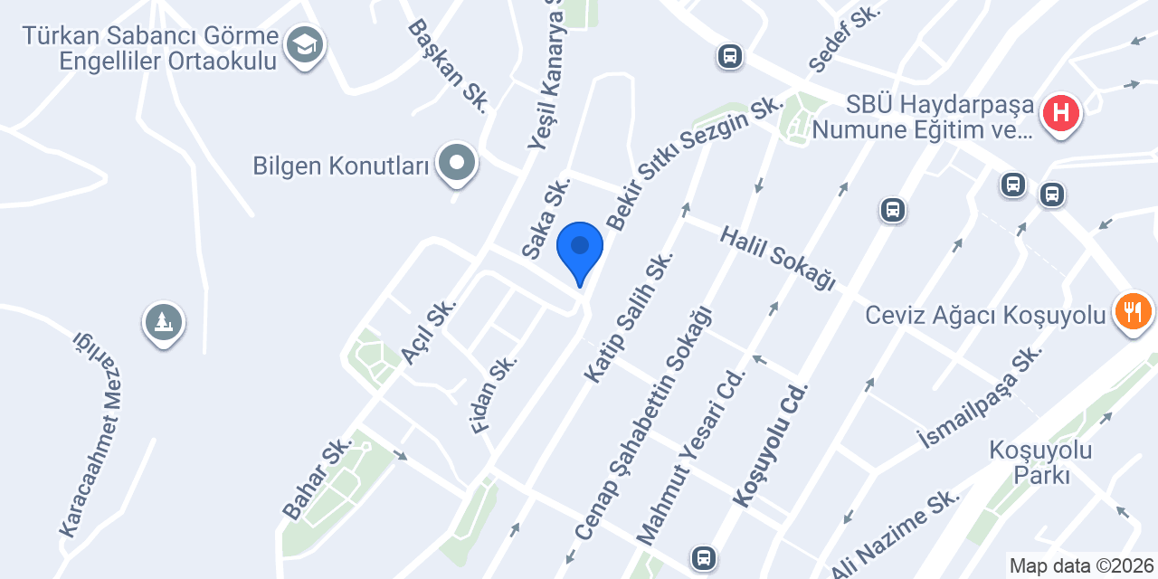 Özkuruşlar Koşuyolu konumu