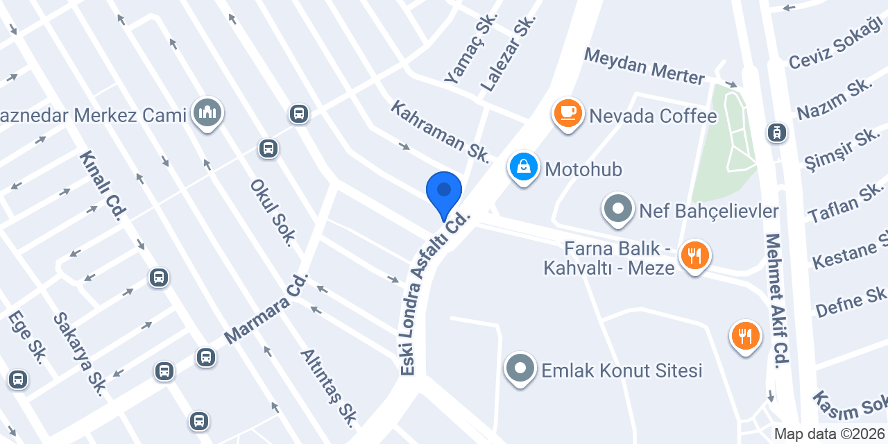Üçler Çinko Havalandırma konumu
