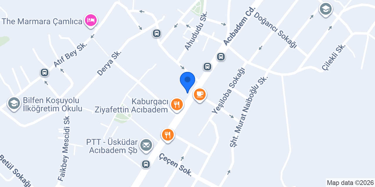 TERZİ GÜVEN ACIBADEM konumu