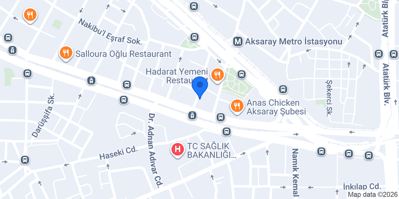 Ahmet Türker Muayene konumu