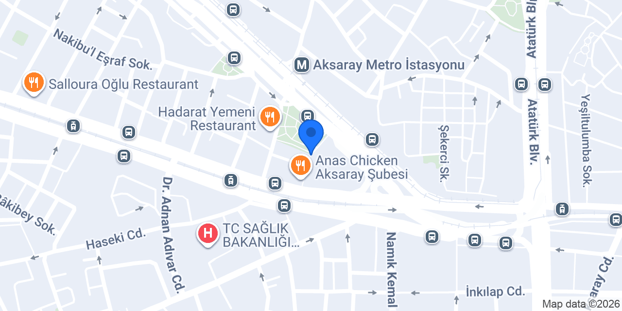 VİA COFFEE AKSARAY konumu