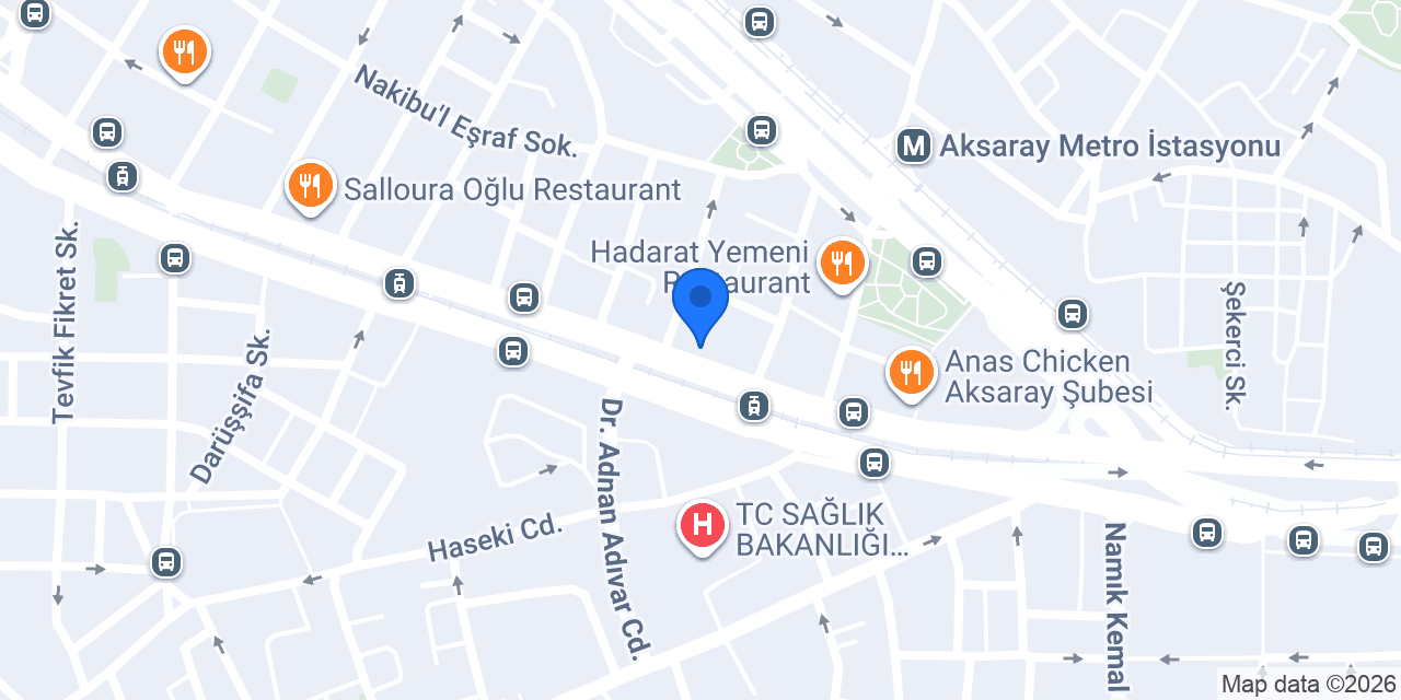 Tarbuş Restoran konumu
