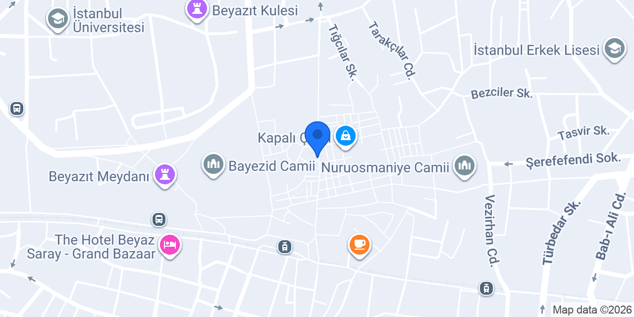 Şark Kahvesi konumu