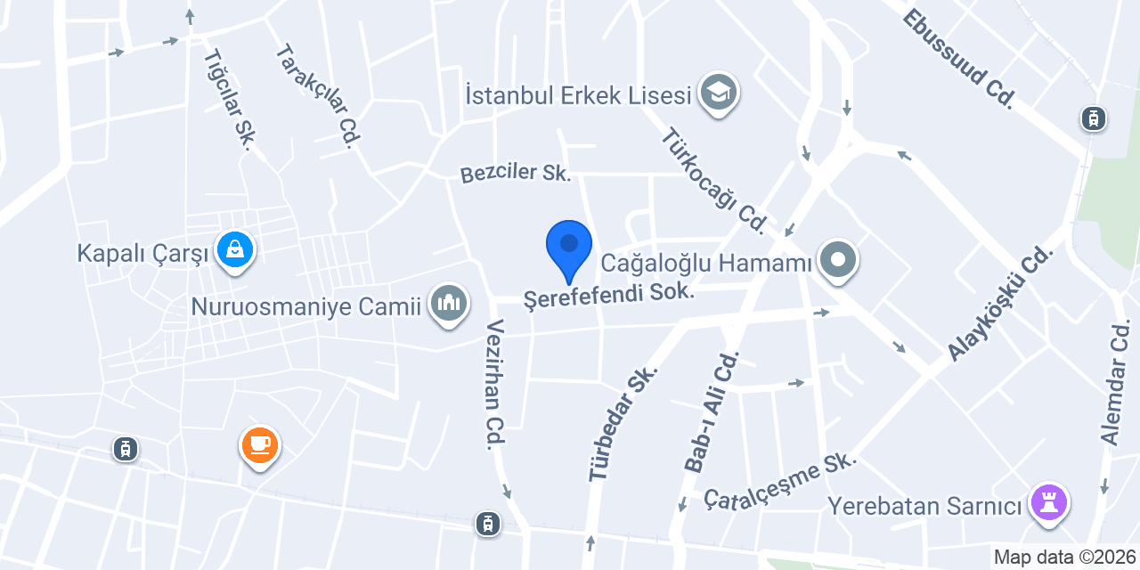 Yapı Kredi - Nuruosmaniye Ticari konumu