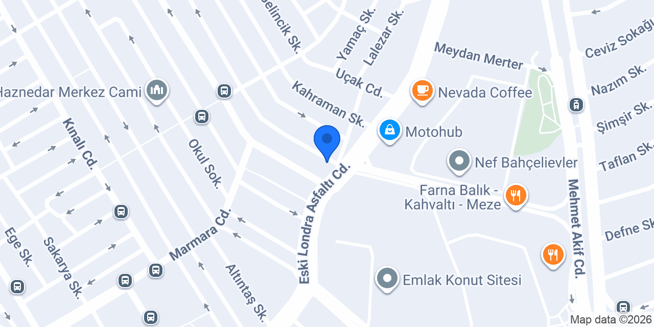 Merter Elektrik konumu