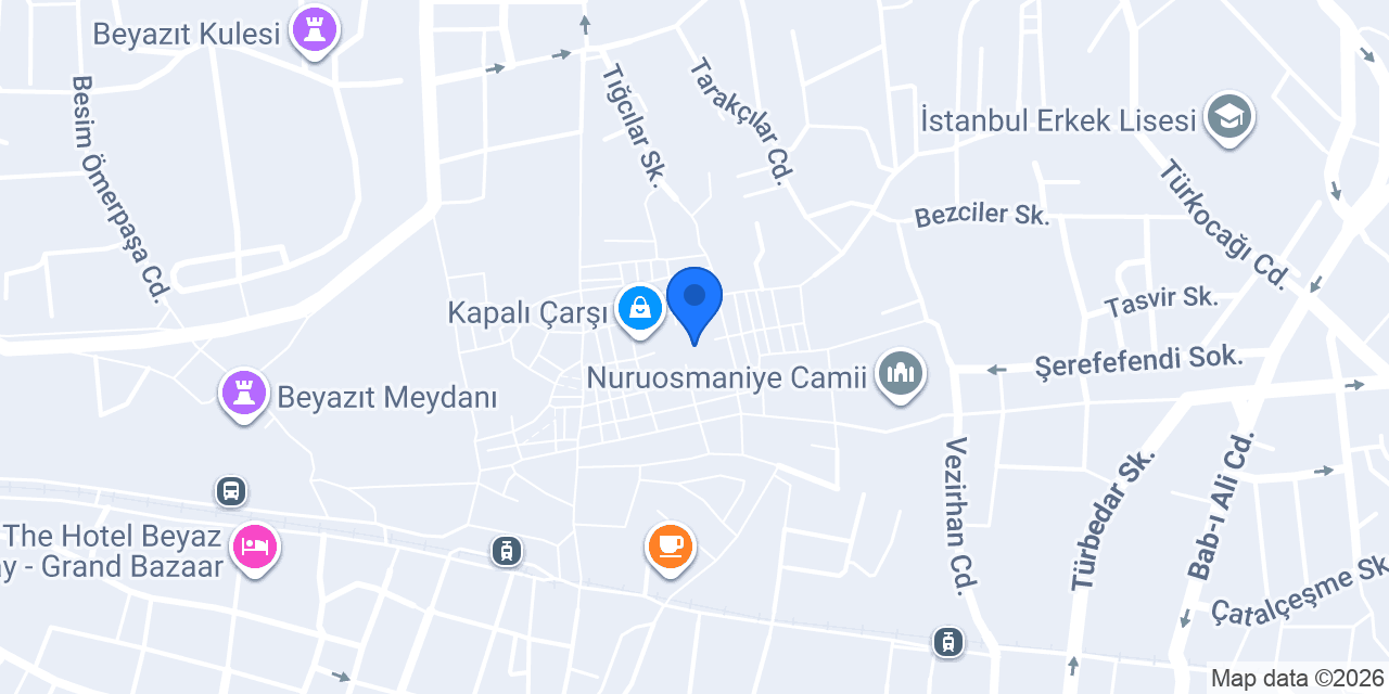 METIN AYDIN Mücevherat konumu