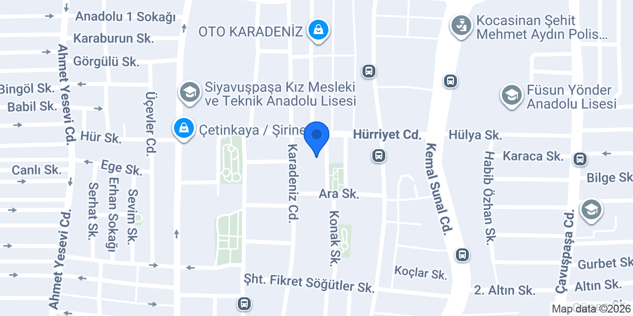 Akgün Elektrik konumu