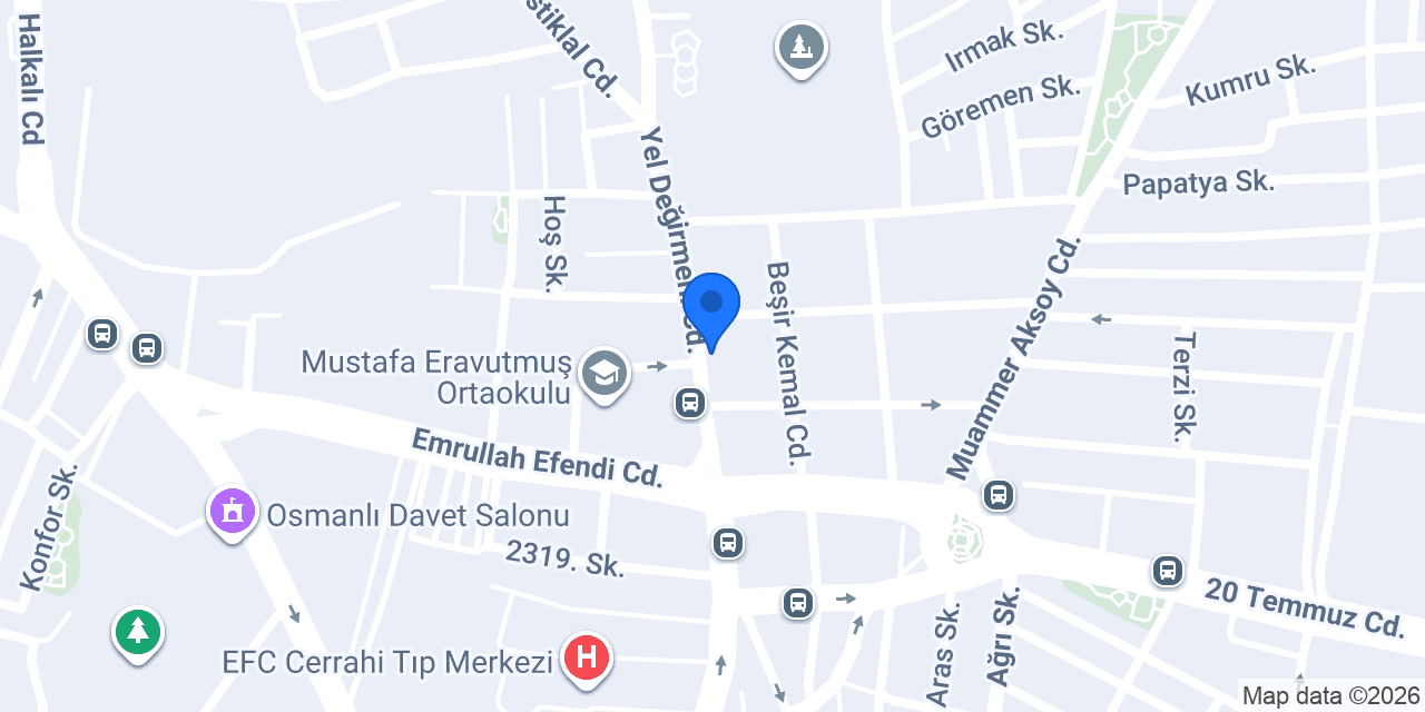 Gül fırın konumu