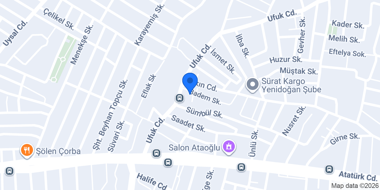 10ur Kuaför Salonu konumu