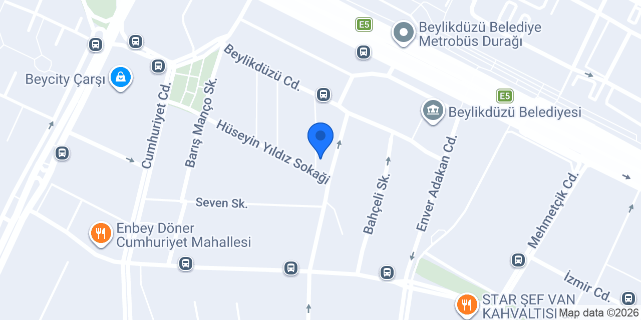 Akıncı Yapı Tasarım konumu