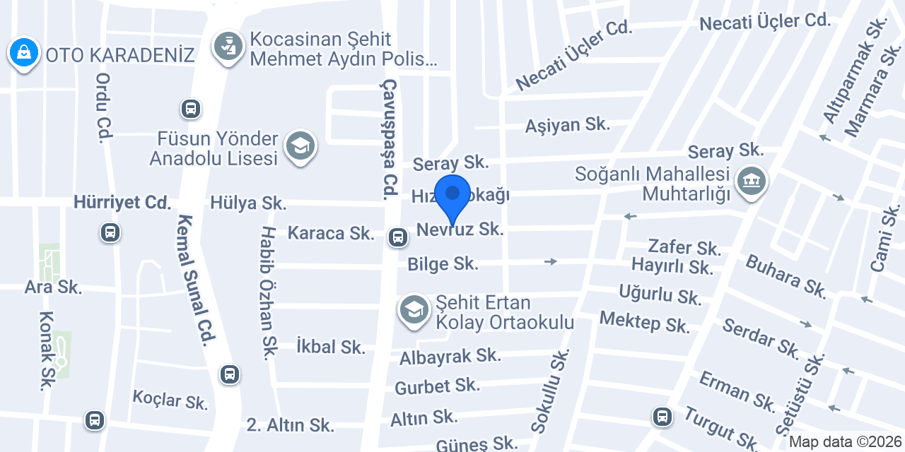 SMMM ÖZKAN AKTAŞ konumu