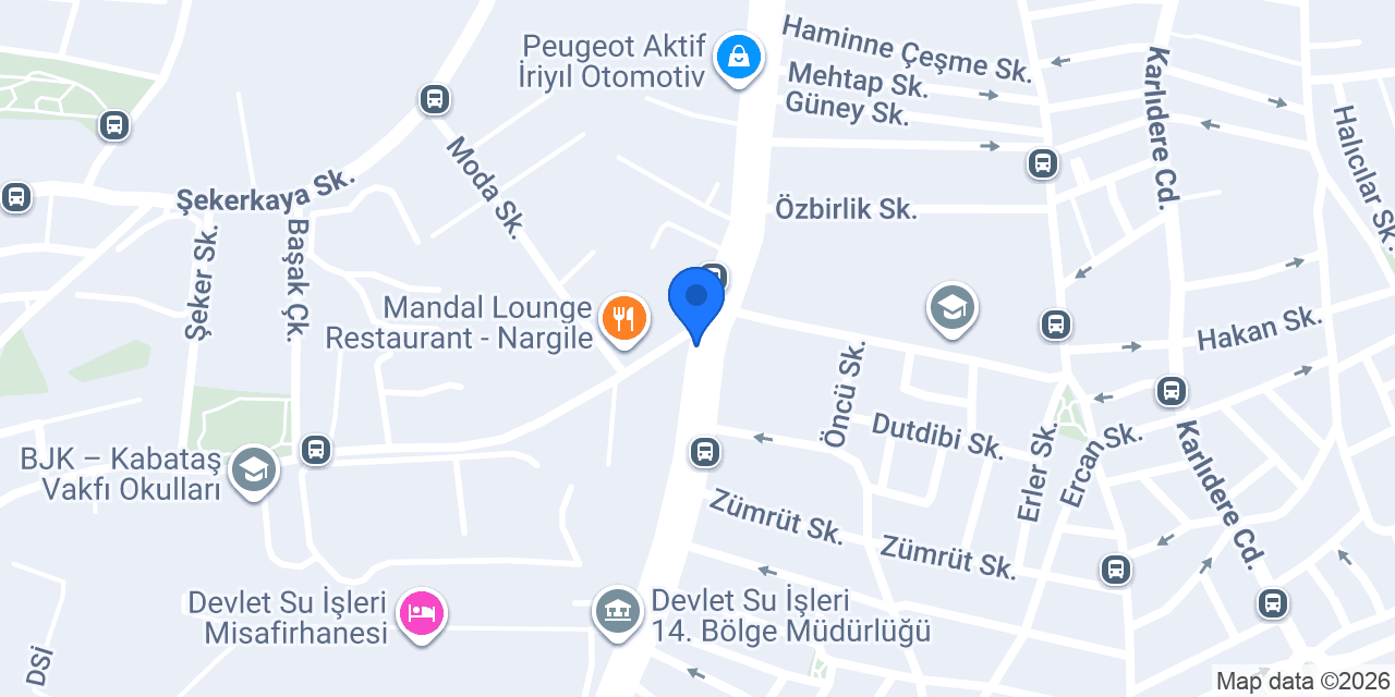 Libadiye Eczanesi konumu
