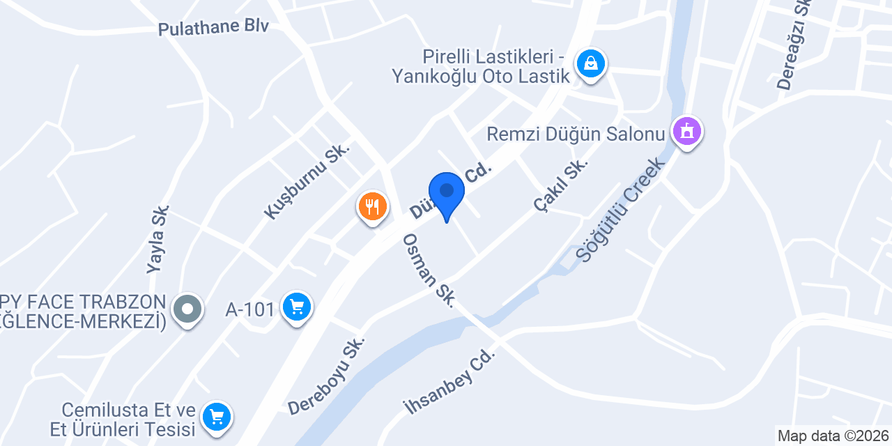 Son Çare Tesisleri konumu