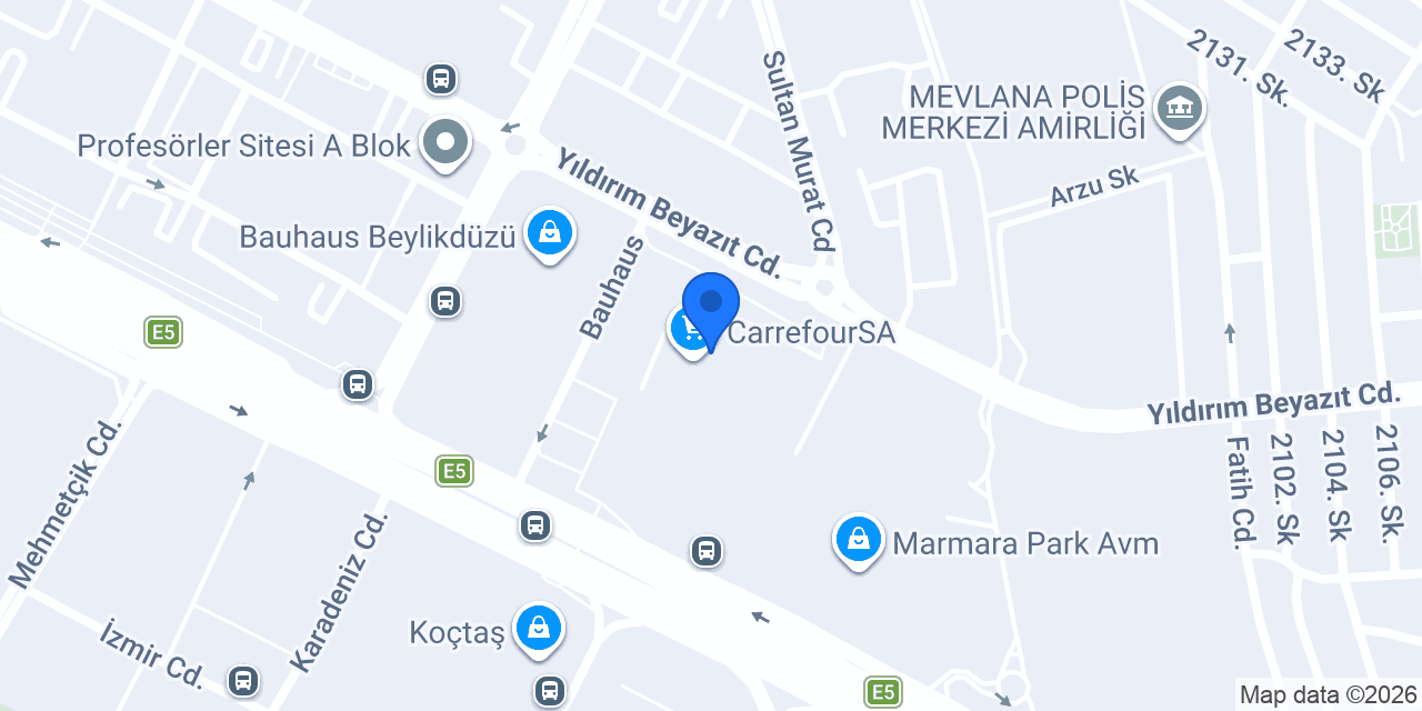 VİZE BAŞVURU MERKEZİ konumu