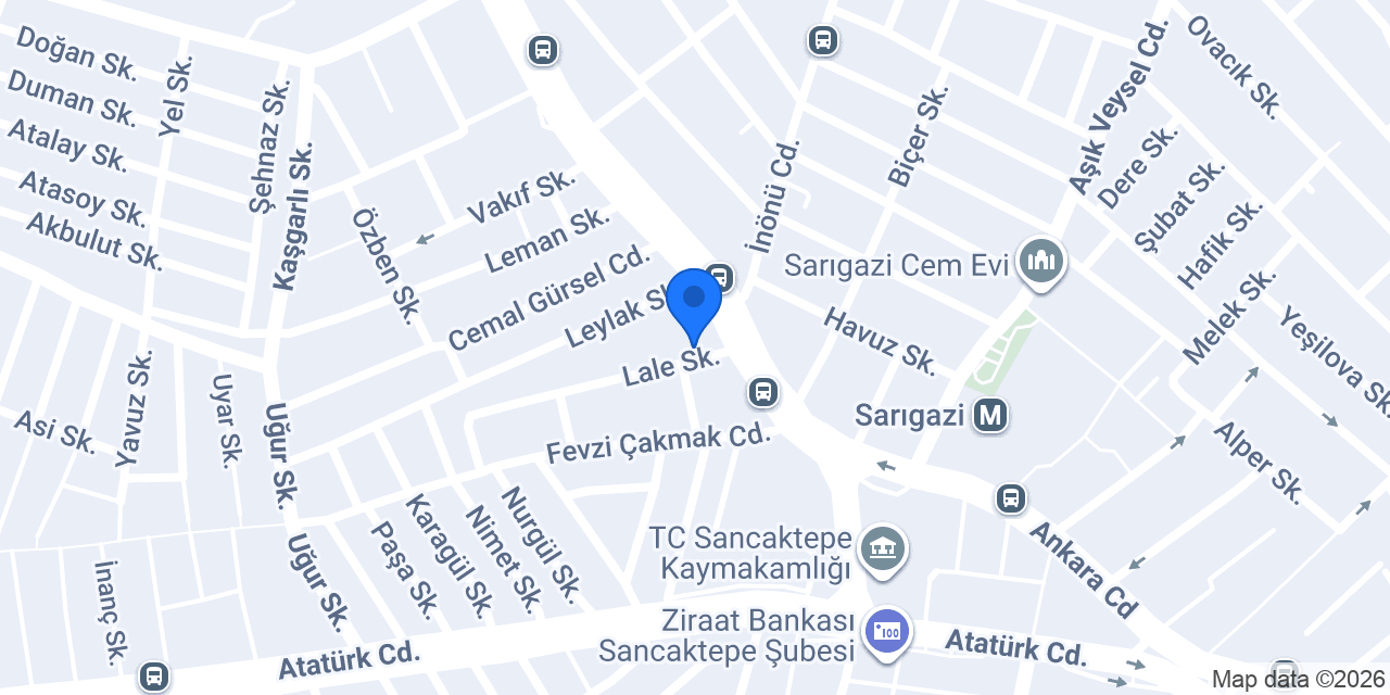 Gökçe Yapı konumu