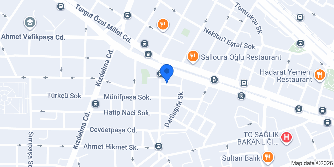 Blue Night Spa Fatih konumu