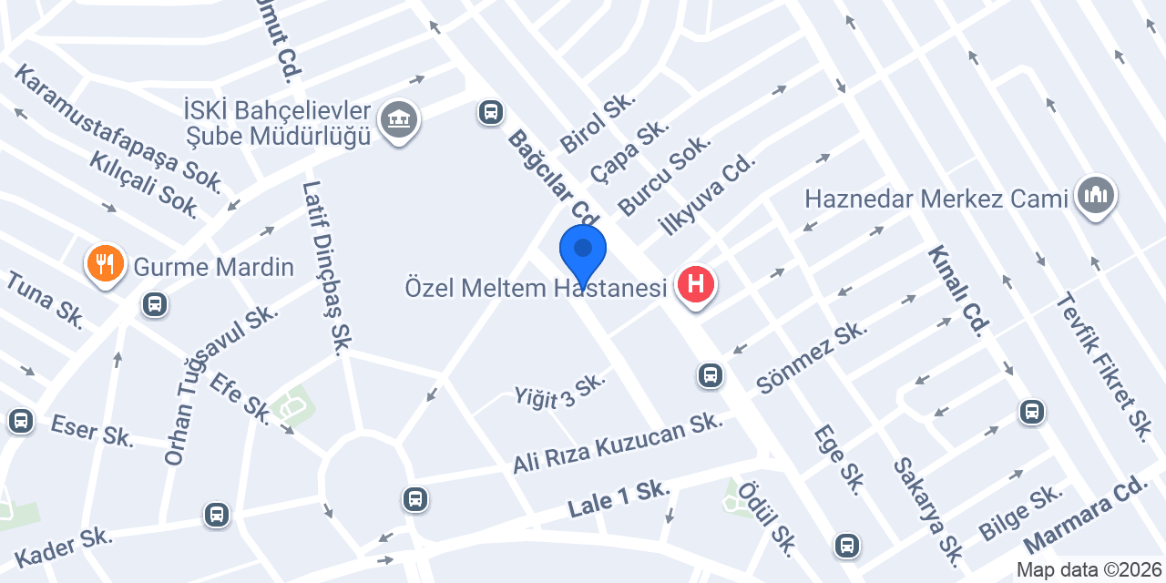 İlkyuva Anaokulu konumu