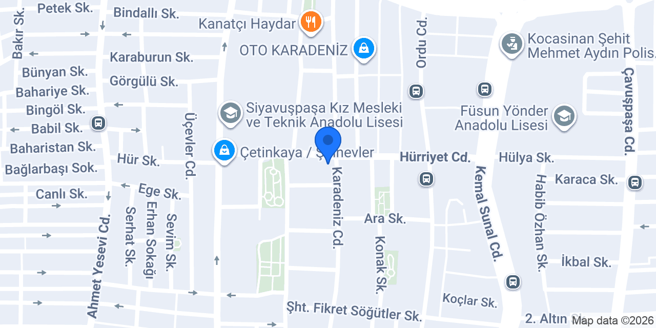 SANAYİİ ÇAY OCAĞI konumu