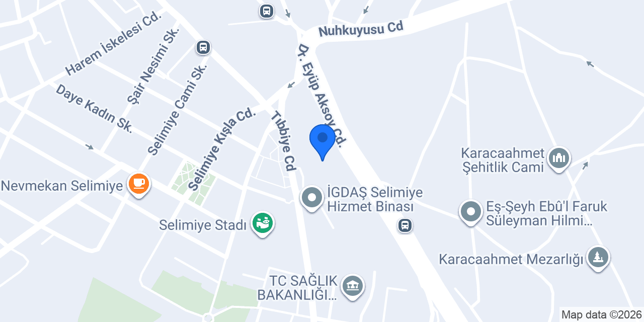 hepsiJET Selimiye Dağıtım Merkezi konumu