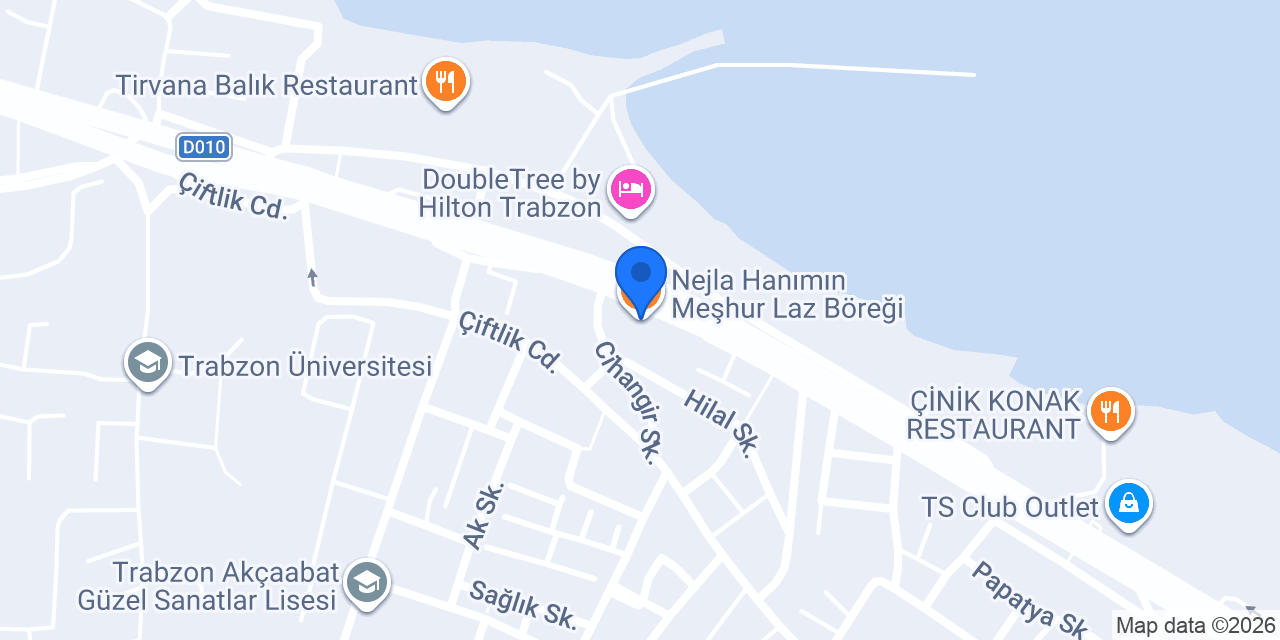 Nejla Hanımın Meşhur Laz Böreği konumu