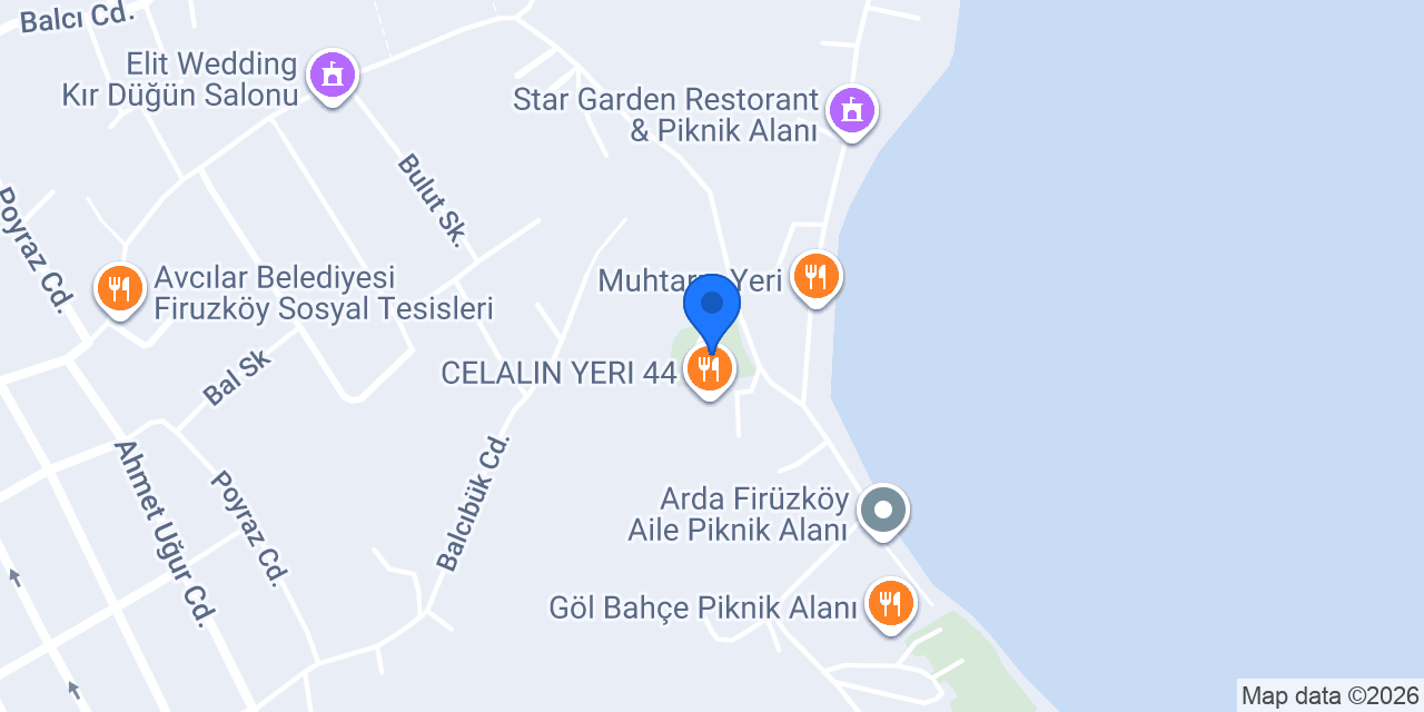 Ocakbaşı Piknik Alanı konumu