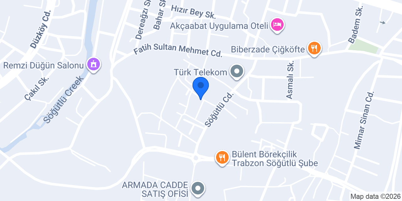 As Auto GaraJ konumu