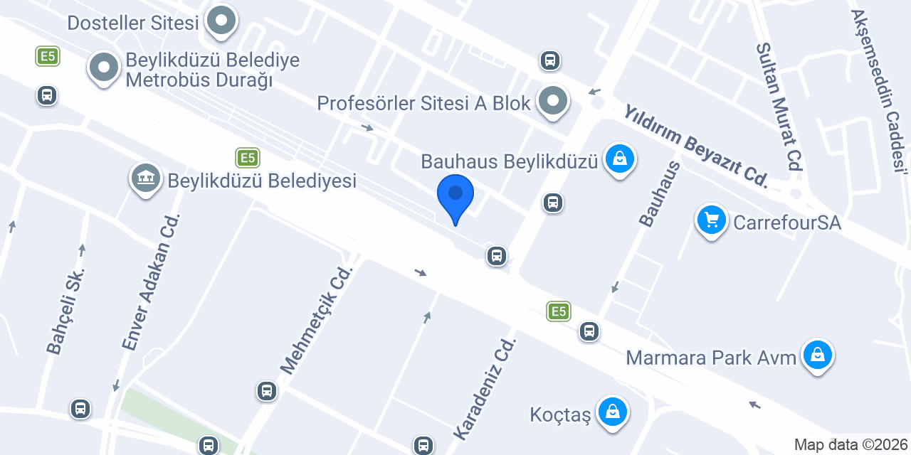 Mar Grup Beylikdüzü konumu