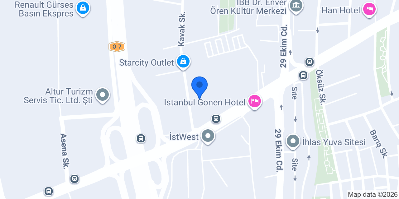DOĞA A Ş STARCİTY konumu