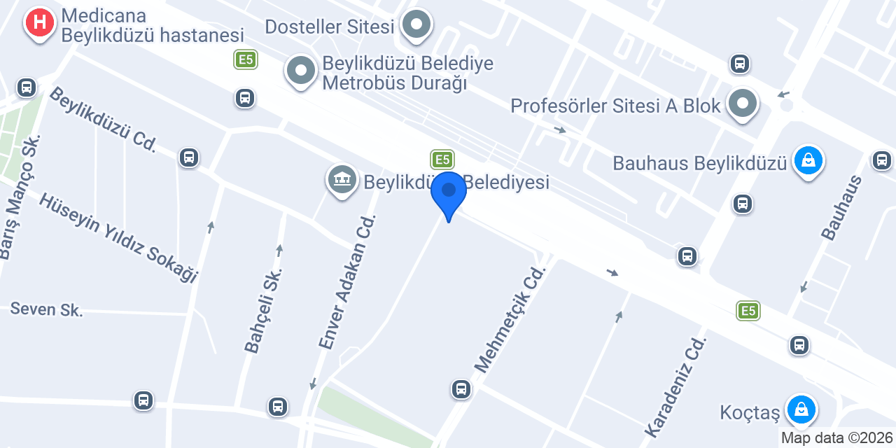 Kahvely Beylikdüzü konumu