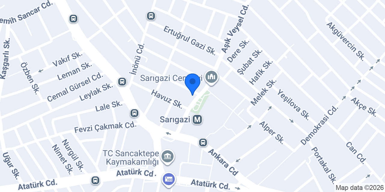 Sancaktepe Bilgisayar konumu