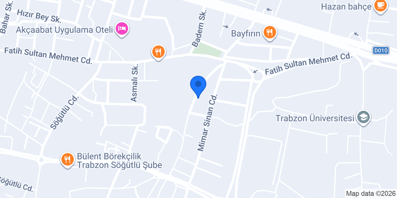 Trabzon Elektrik Elektronik konumu