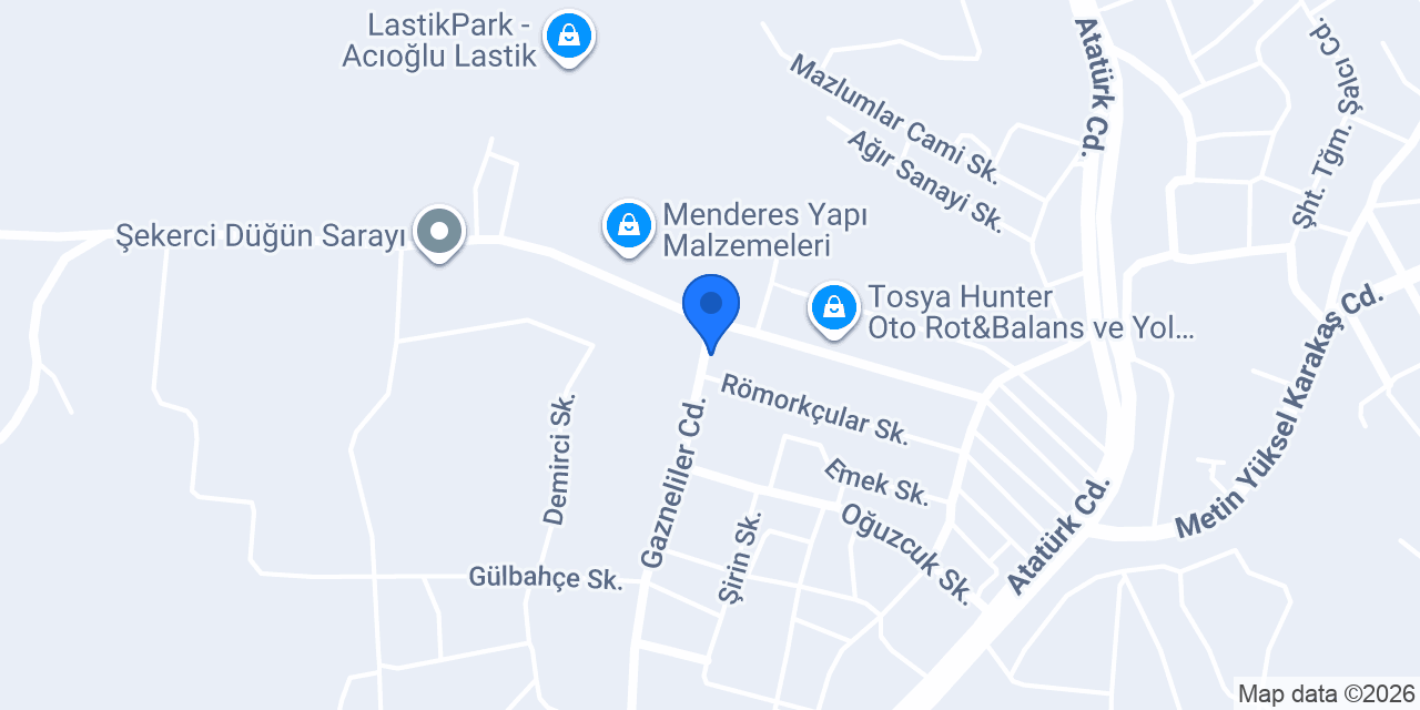 Akdağ Su konumu
