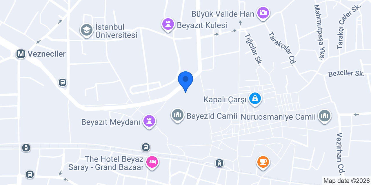 Beyazıt Devlet Kütüphanesi konumu