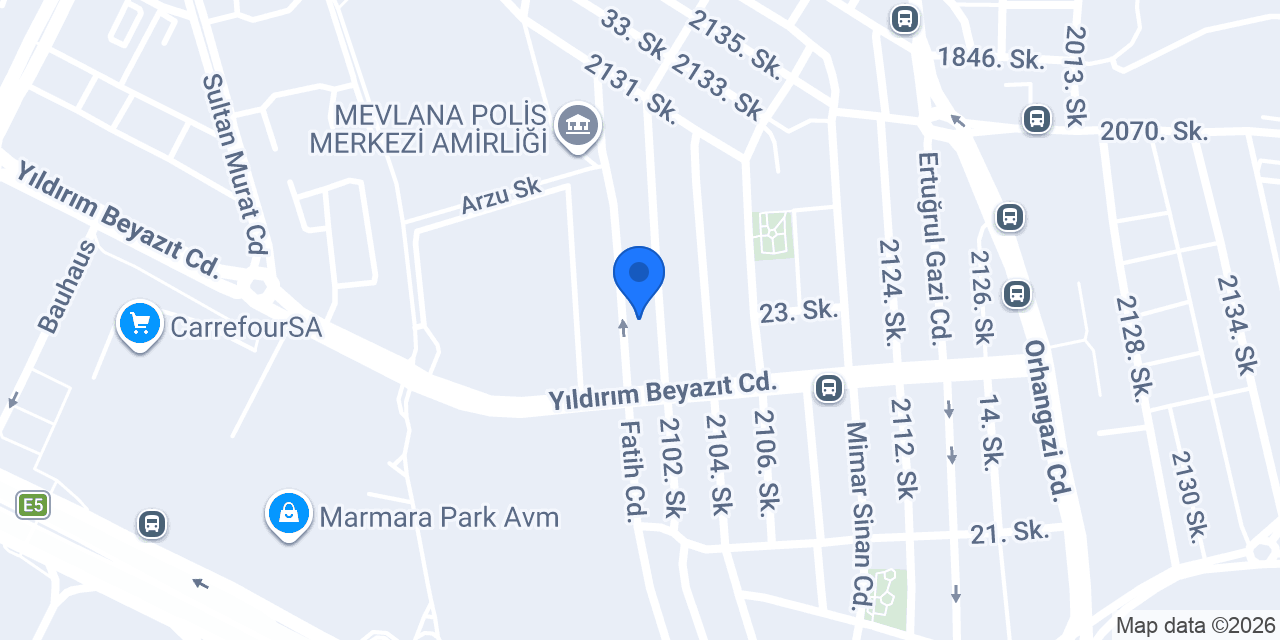 Ceyda Bayan Kuaförü konumu