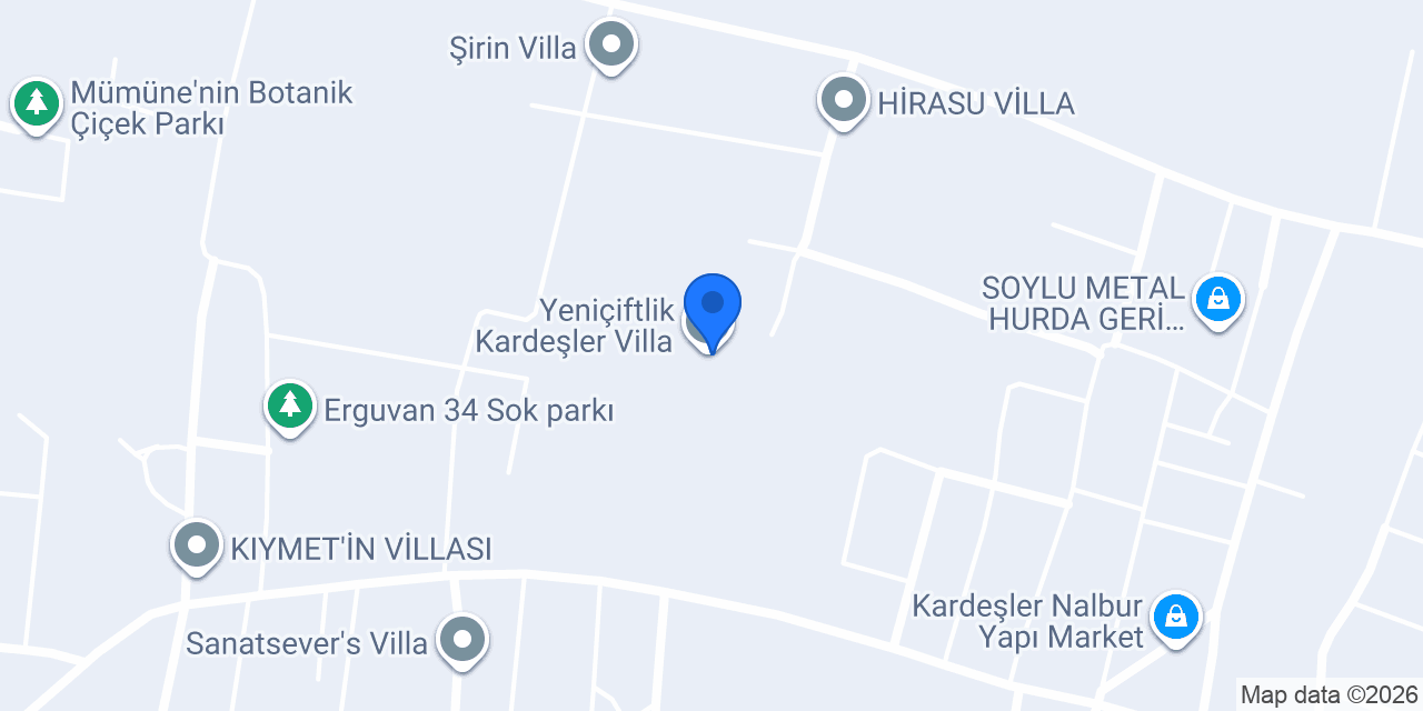 Villa Demirkıran konumu