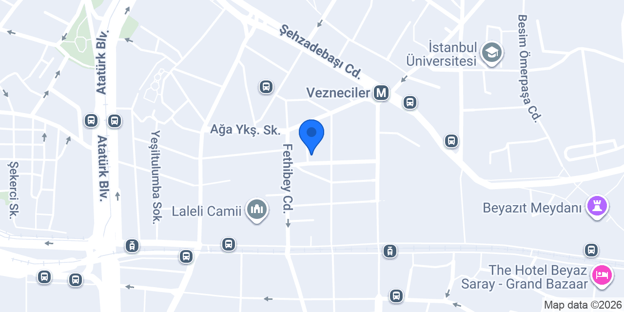 Laleli Gönen Hotel konumu