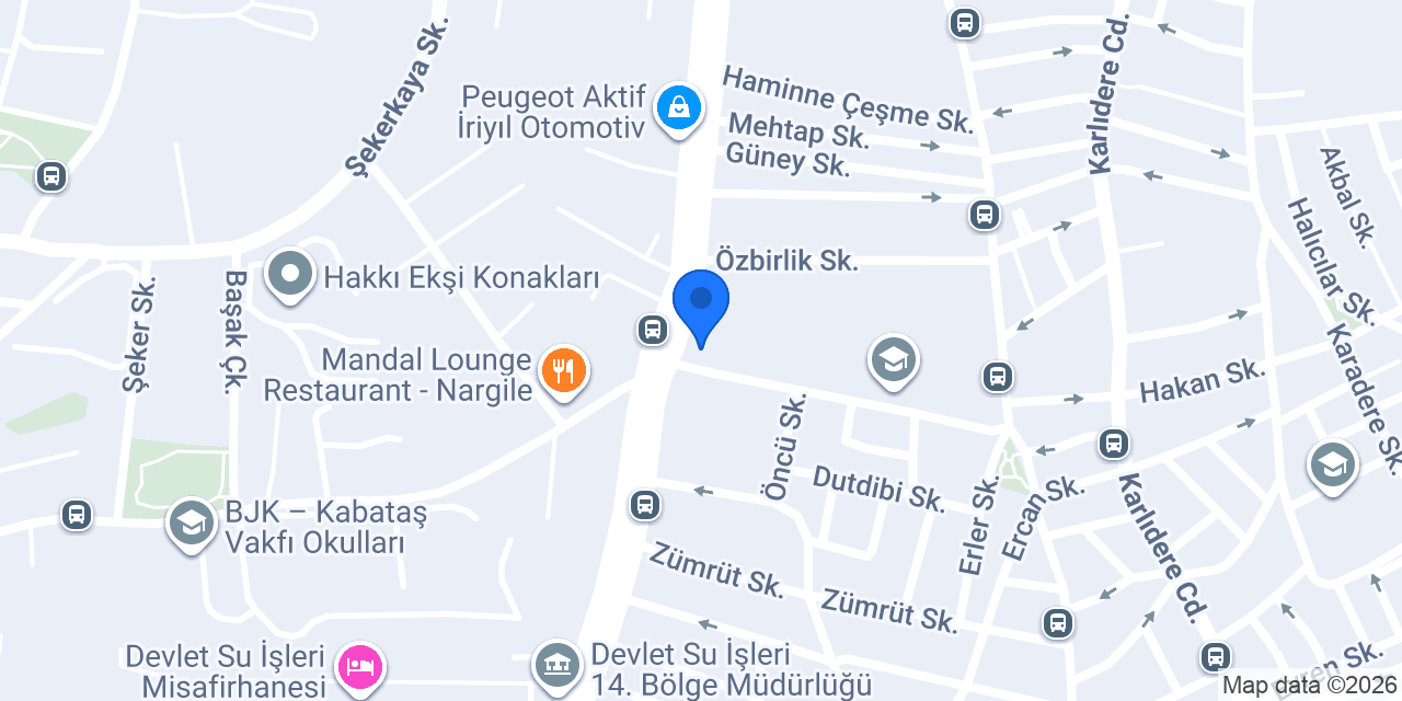 VavaCars Libadiye Araç Alım Merkezi konumu