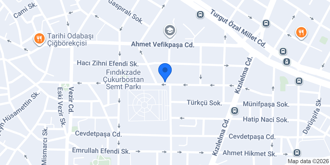 İstanbul Ortopedi konumu