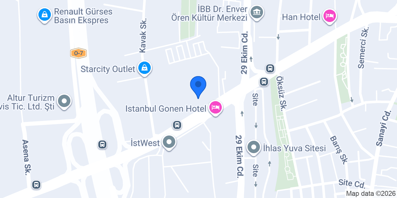 Ülker Shop Outlet konumu