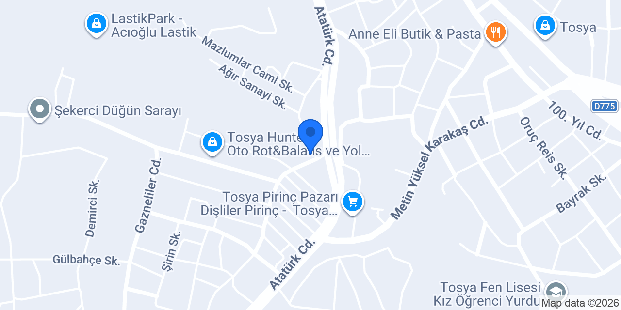 PETLAS-Yavuz Kardeşler konumu