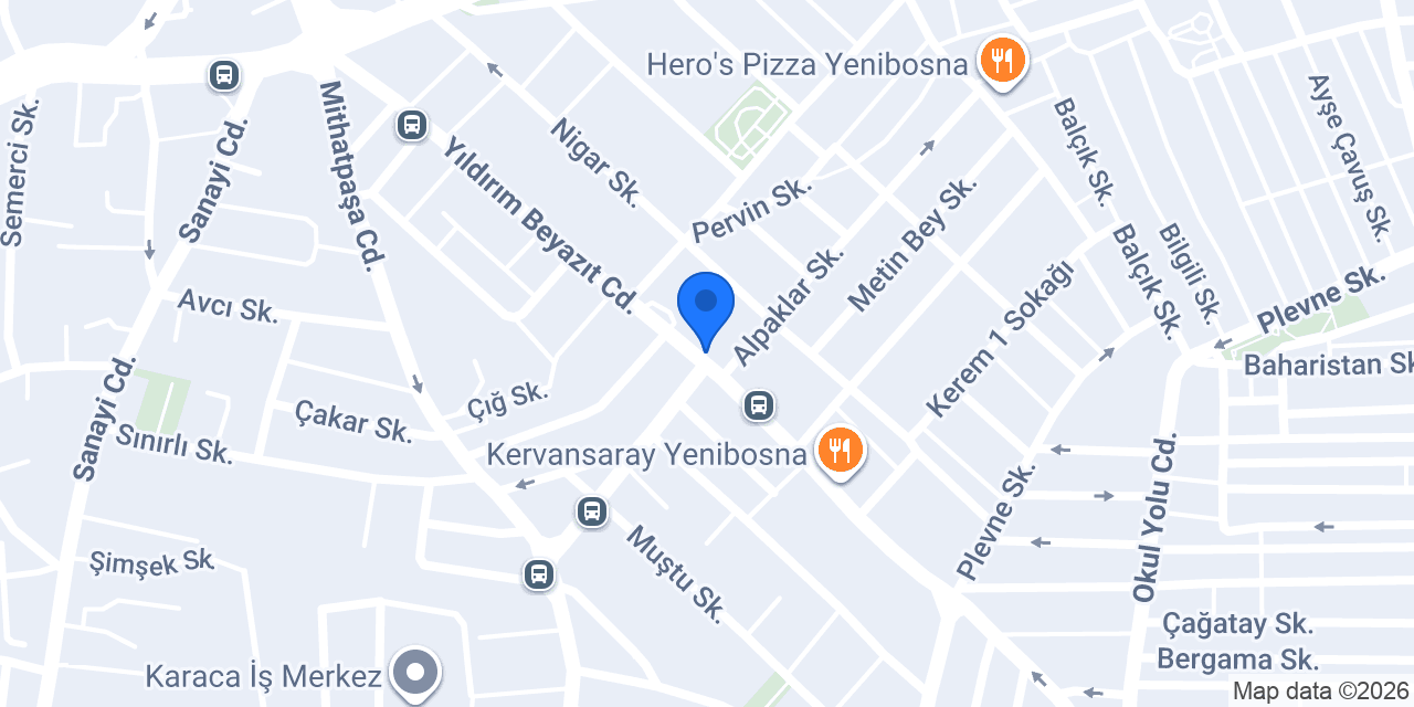 Tarçın Eczanesi konumu