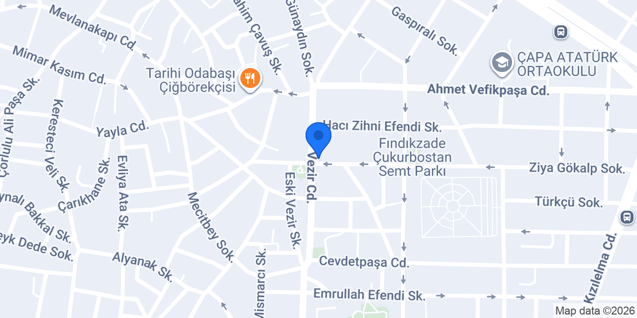 Mevlana Pide konumu