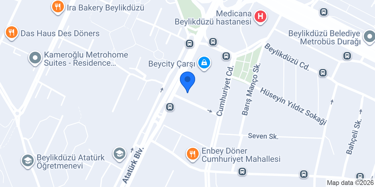 Meşhur Sarıyer Börekçisi konumu