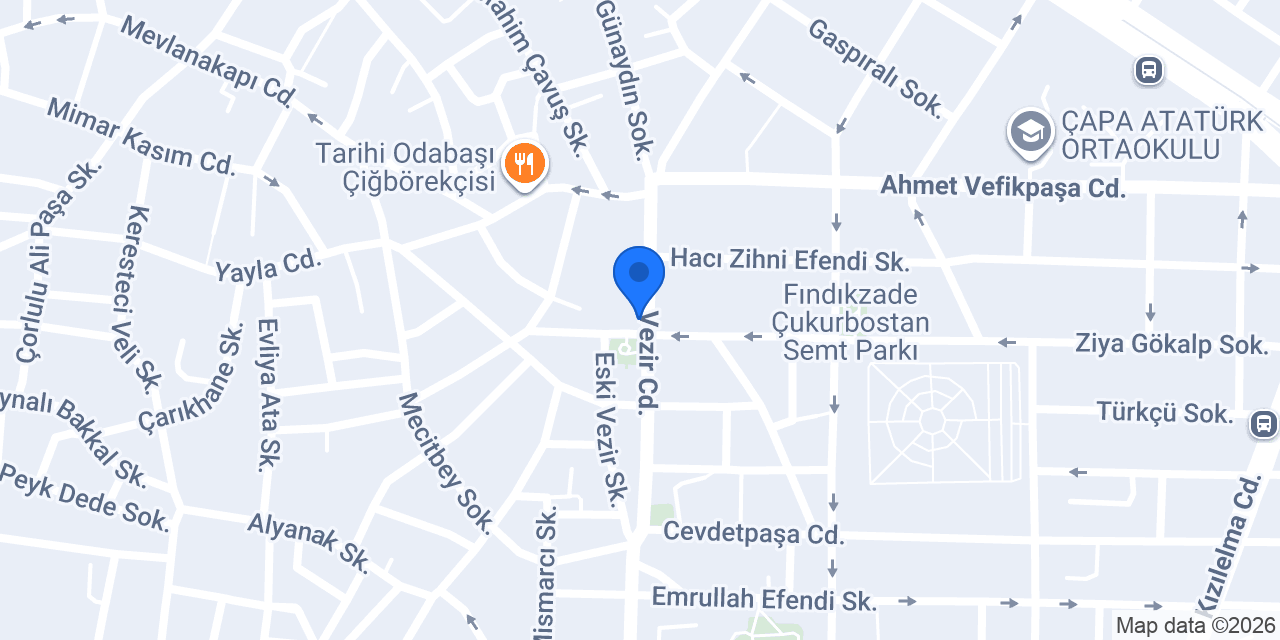 Saloon CaDDe Çapa konumu